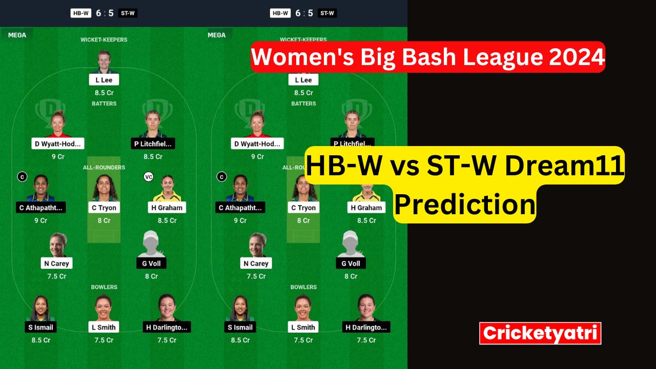 HB-W vs ST-W Dream11