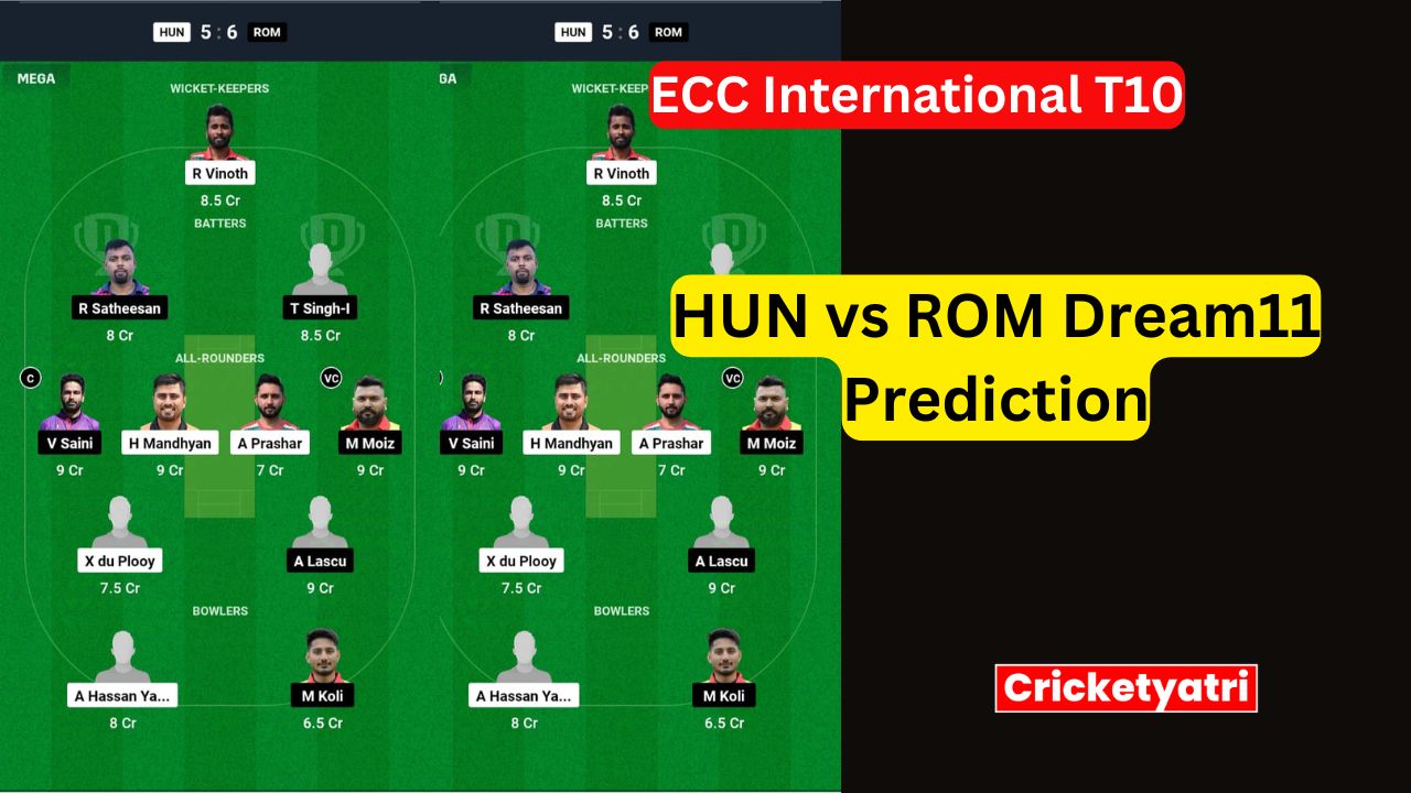 HUN vs ROM Dream11