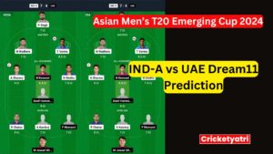 IND-A vs UAE Dream11