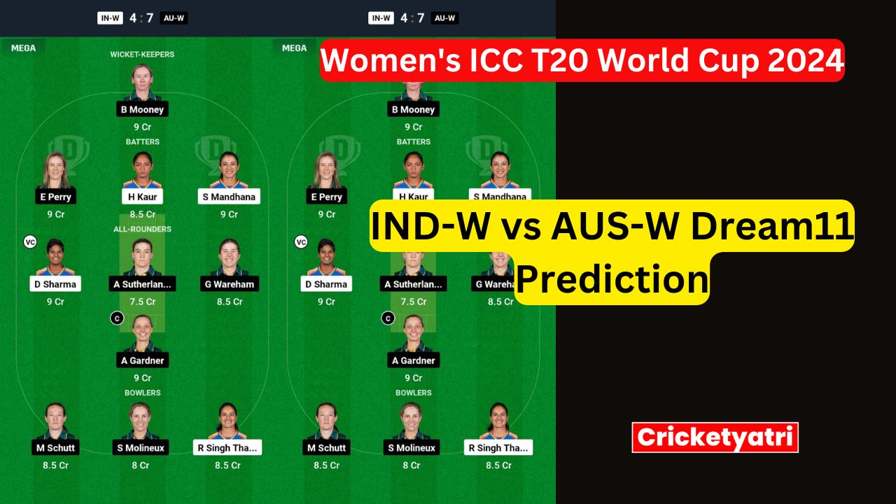 IND-W vs AUS-W Dream11