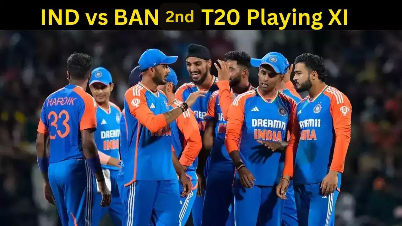 IND vs BAN 2nd T20 Playing XI