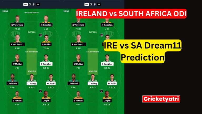 IRE vs SA Dream11