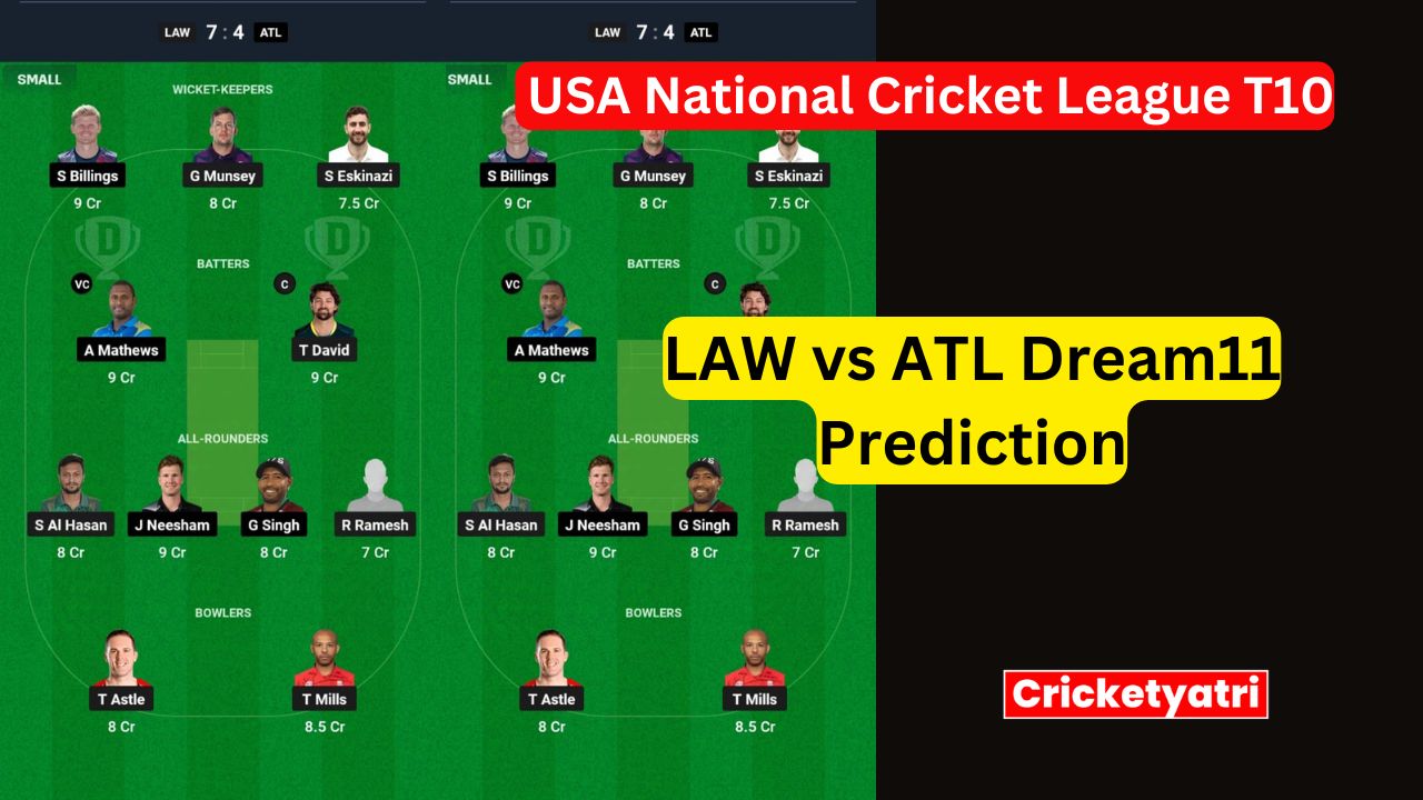 LAW vs ATL Dream11