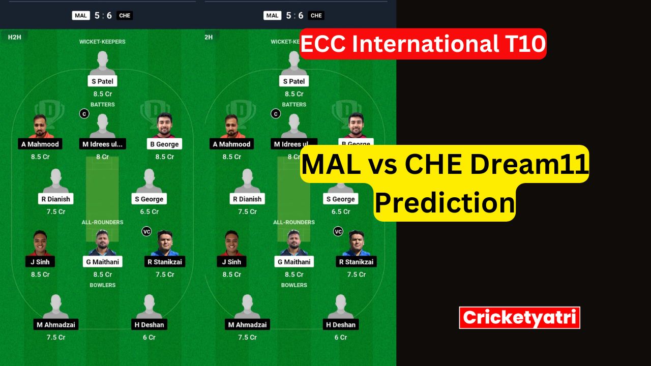 MAL vs CHE Dream11