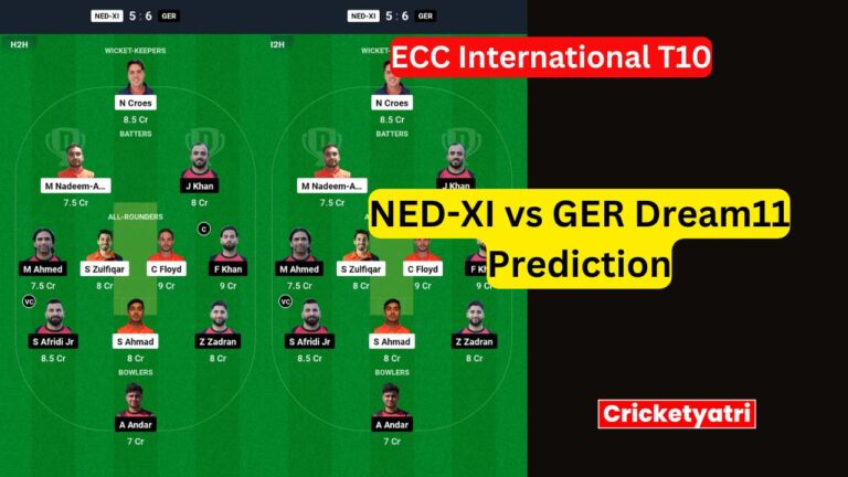 NED-XI vs GER Dream11