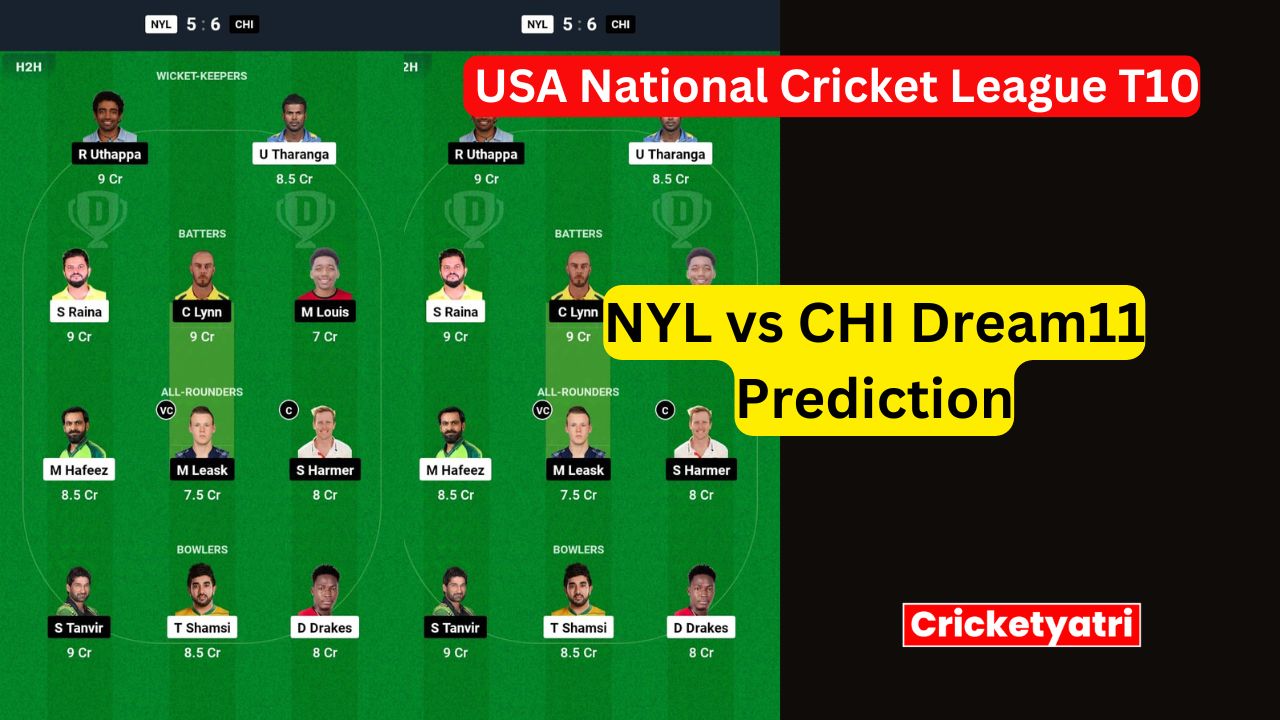 NYL vs CHI Dream11