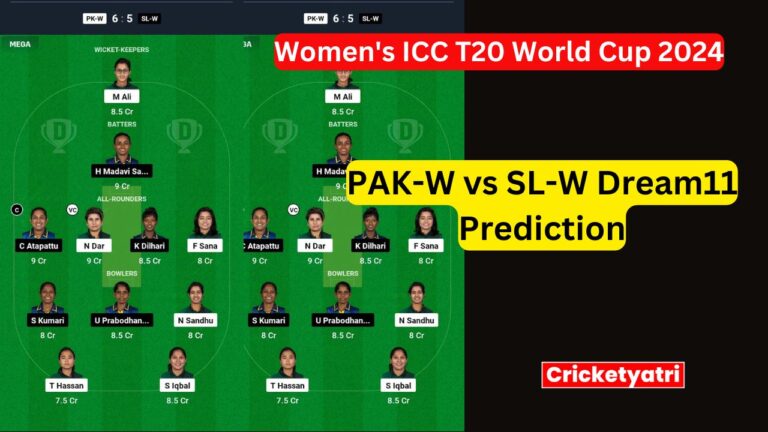 PAK-W vs SL-W Dream11