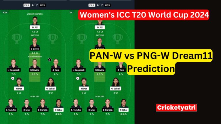 PAN-W vs PNG-W Dream11