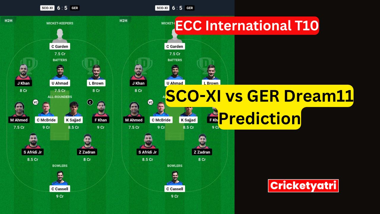 SCO-XI vs GER Dream11