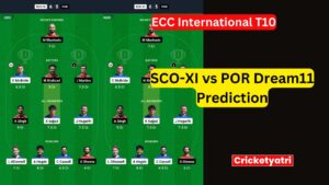 SCO-XI vs POR Dream11