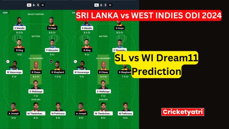 SL vs WI Dream11