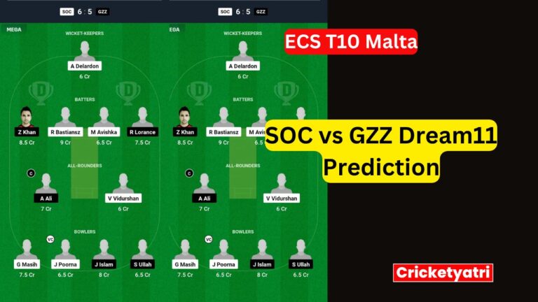 SOC vs GZZ Dream11SOC vs GZZ Dream11