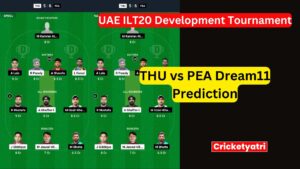 THU vs PEA Dream11