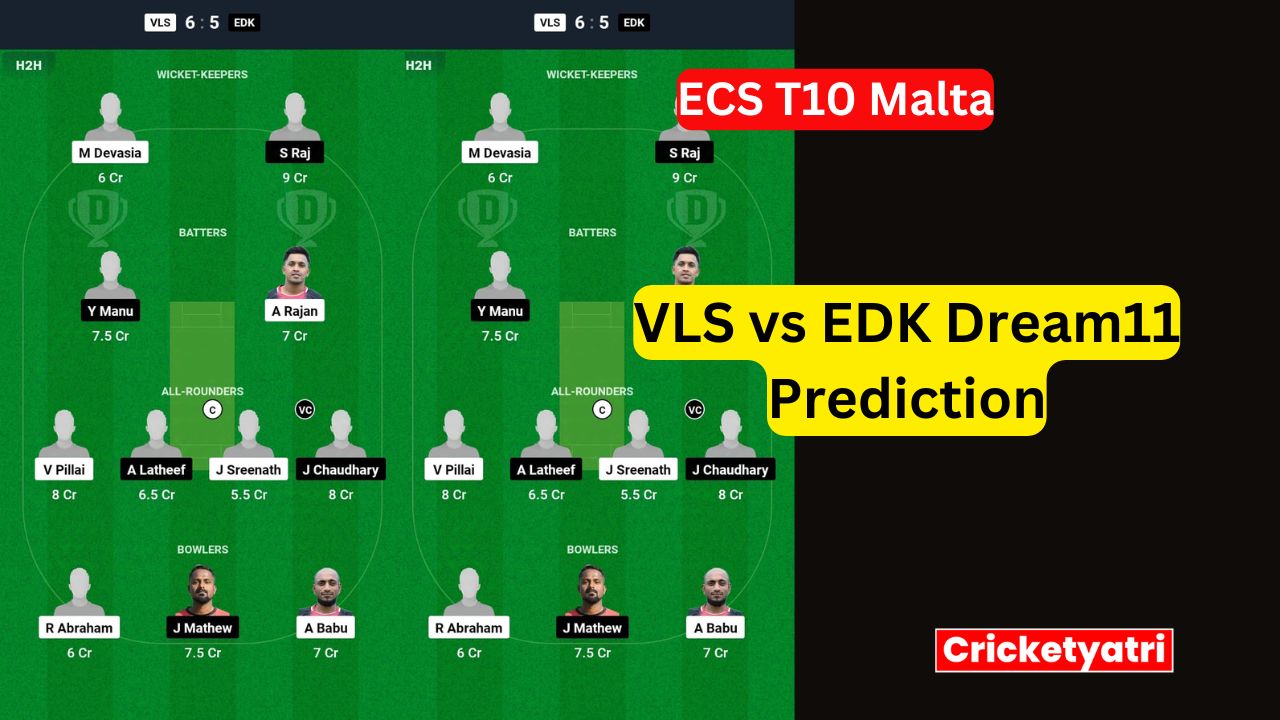 VLS vs EDK Dream11