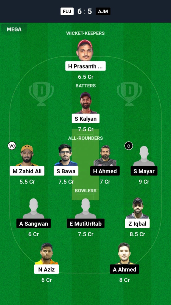 KMS vs KS Dream11