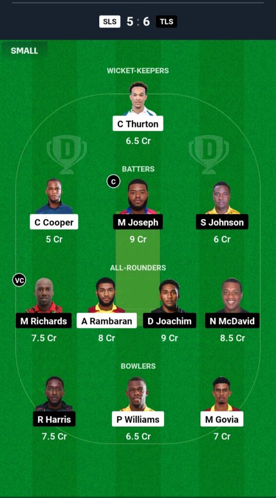 SLS vs TLS Dream11