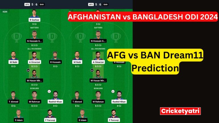 AFG vs BAN Dream11