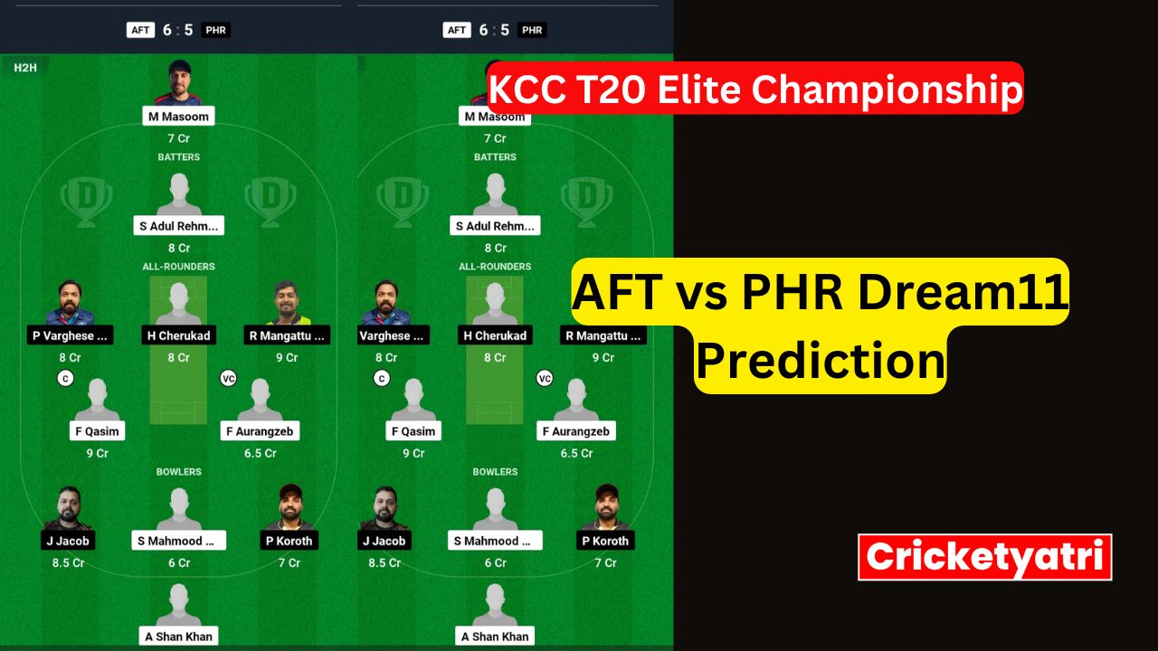 AFT vs PHR Dream11