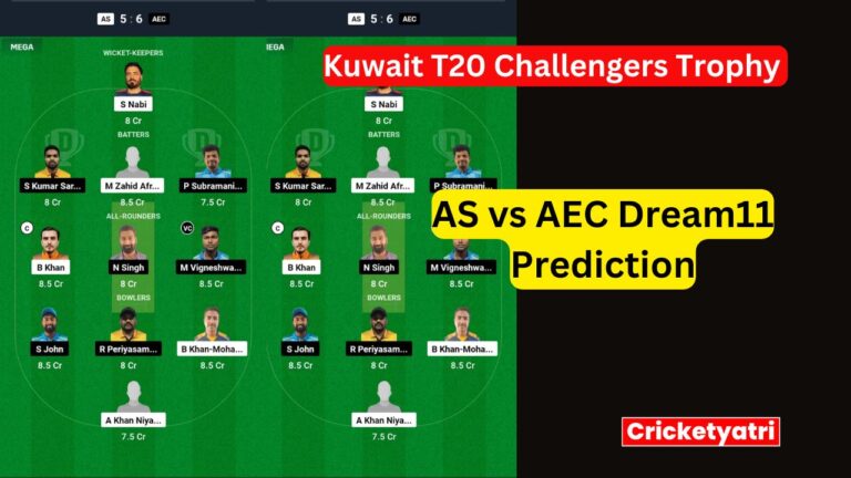 AS vs AEC Dream11