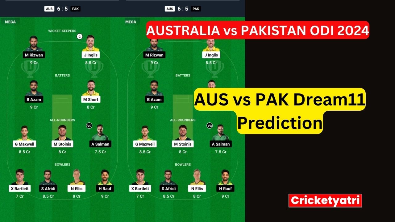 AUS vs PAK Dream11