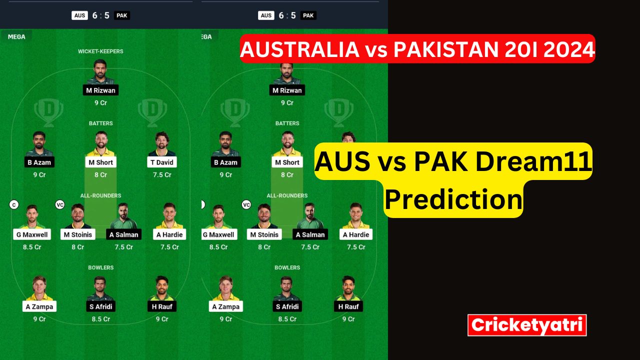 AUS vs PAK Dream11