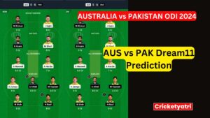 AUS vs PAK Dream11