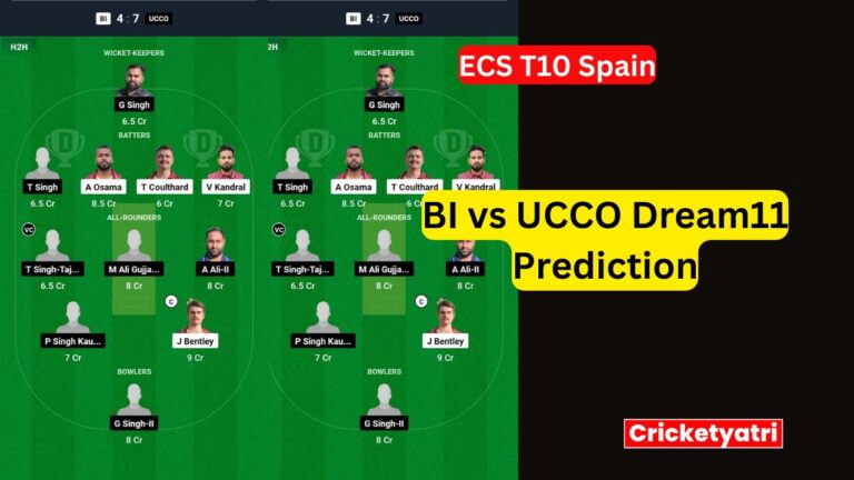 BI vs UCCO Dream11