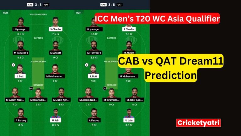 CAB vs QAT Dream11