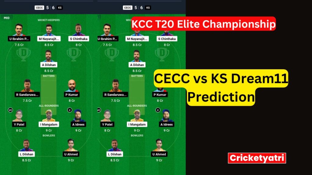 CECC vs KS Dream11