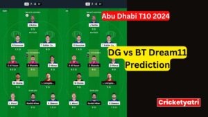 DG vs BT Dream11