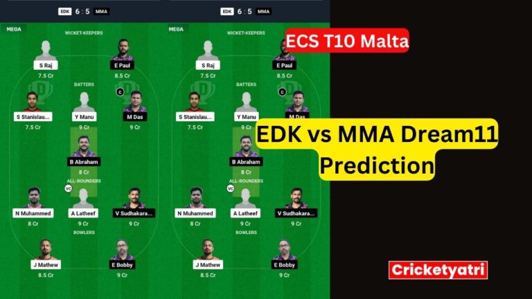 EDK vs MMA Dream11