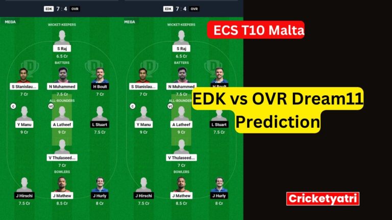 EDK vs OVR Dream11