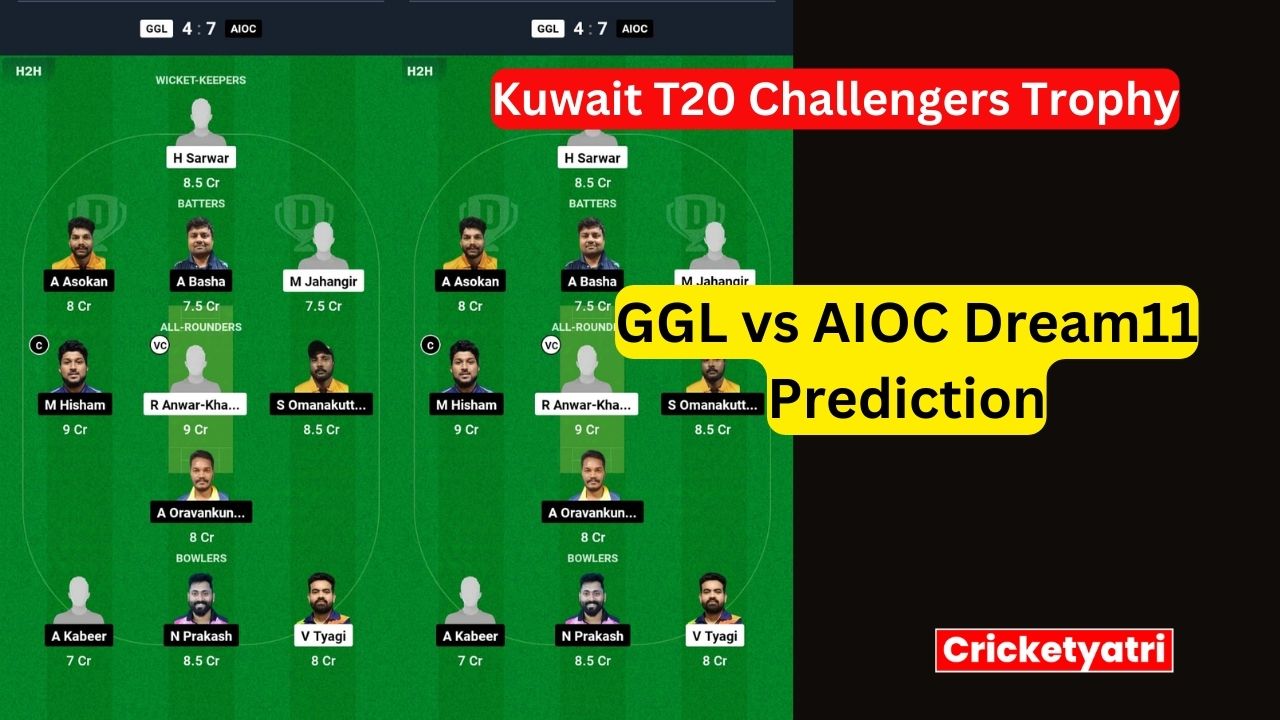 GGL vs AIOC Dream11