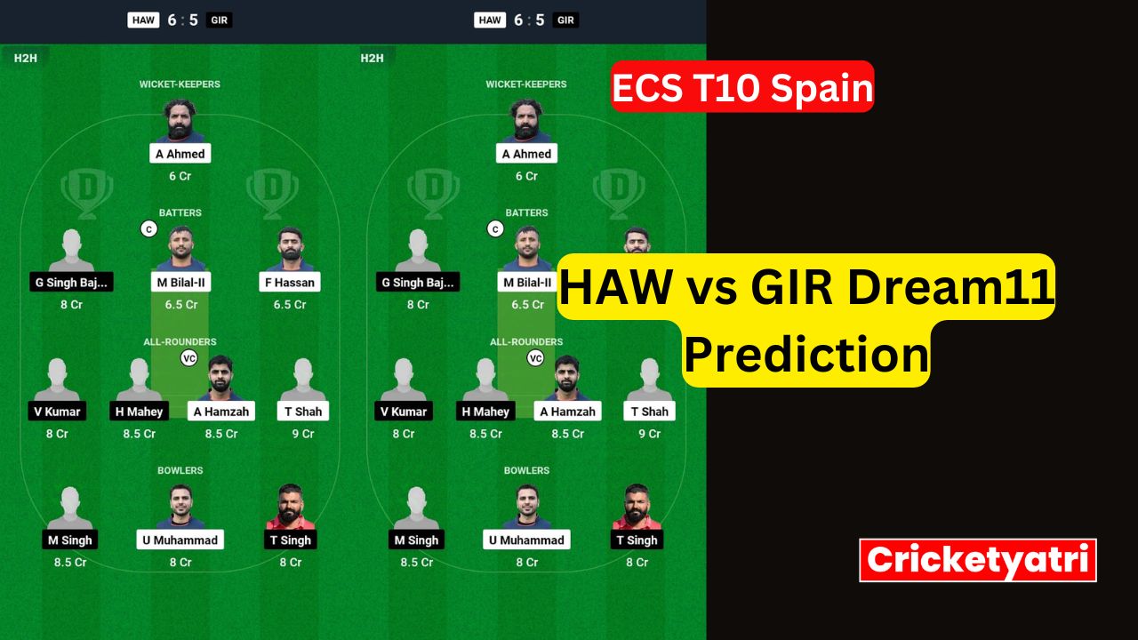 HAW vs GIR Dream11