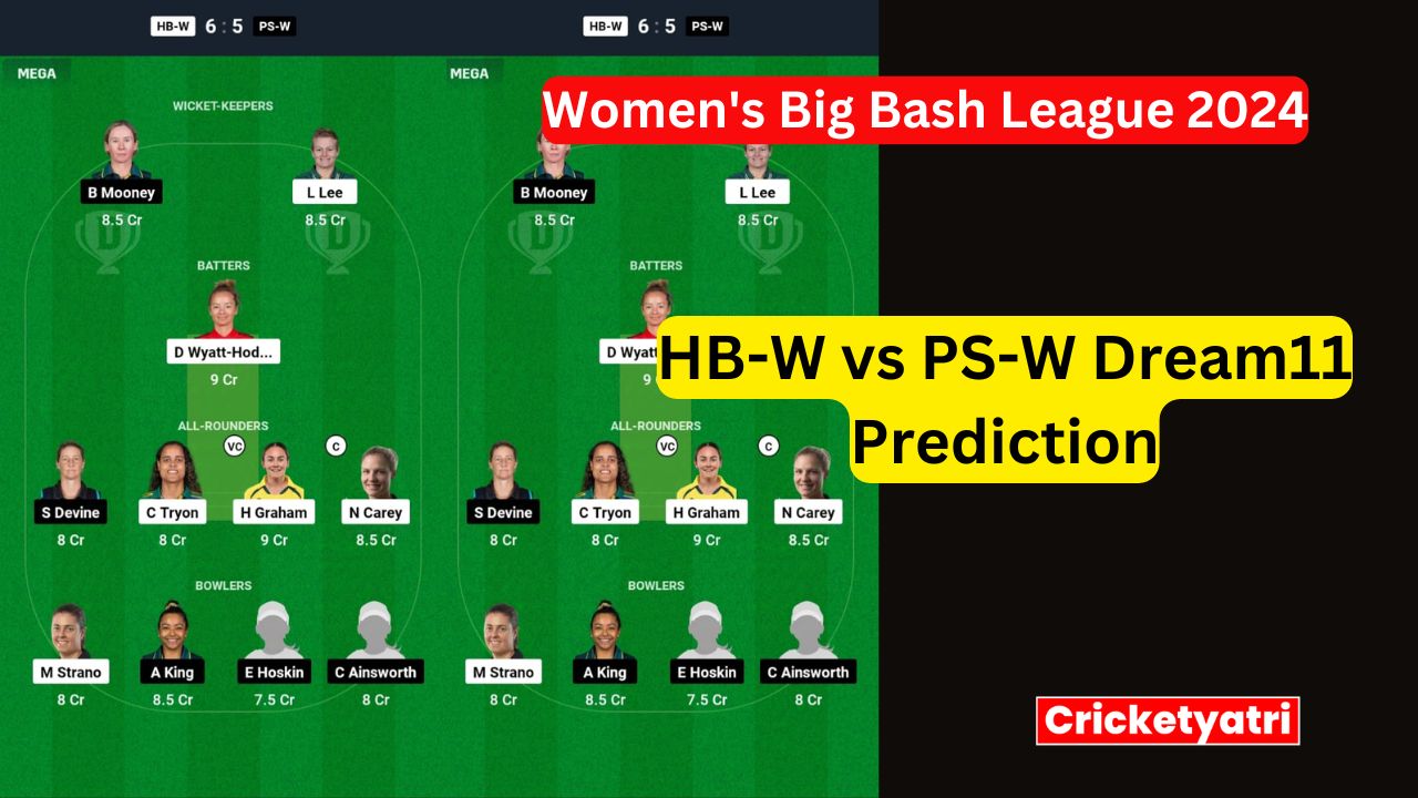 HB-W vs PS-W Dream11