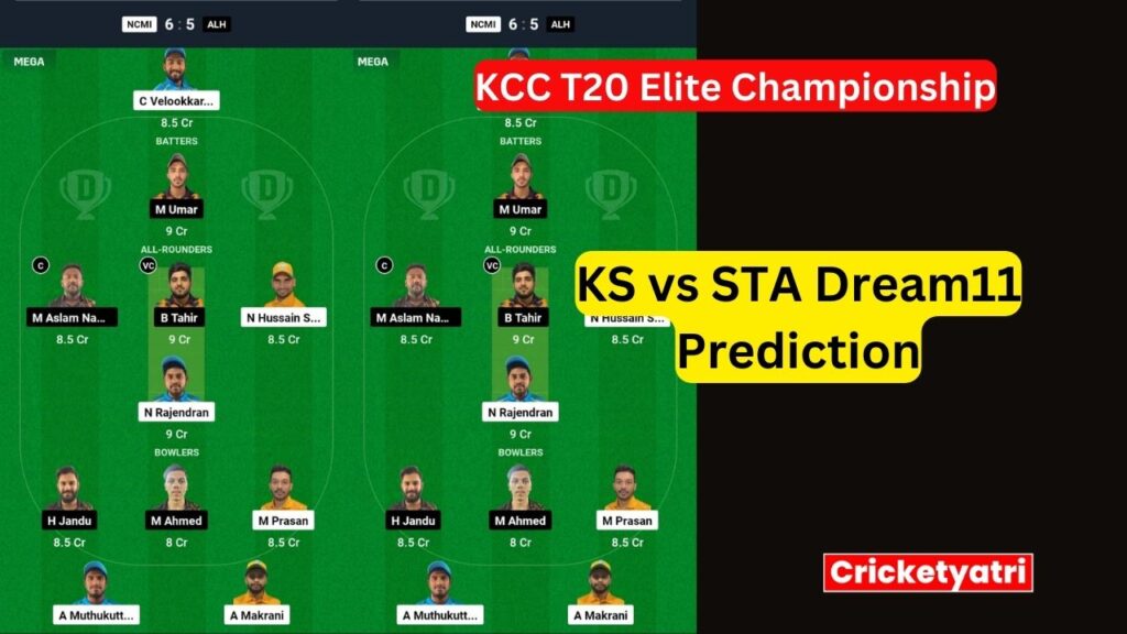 KS vs STA Dream11