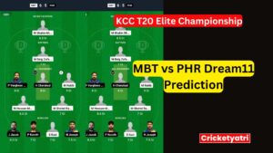 MBT vs PHR Dream11