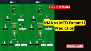 MMA vs MTD Dream11