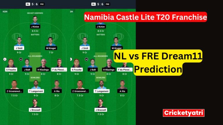 NL vs FRE Dream11