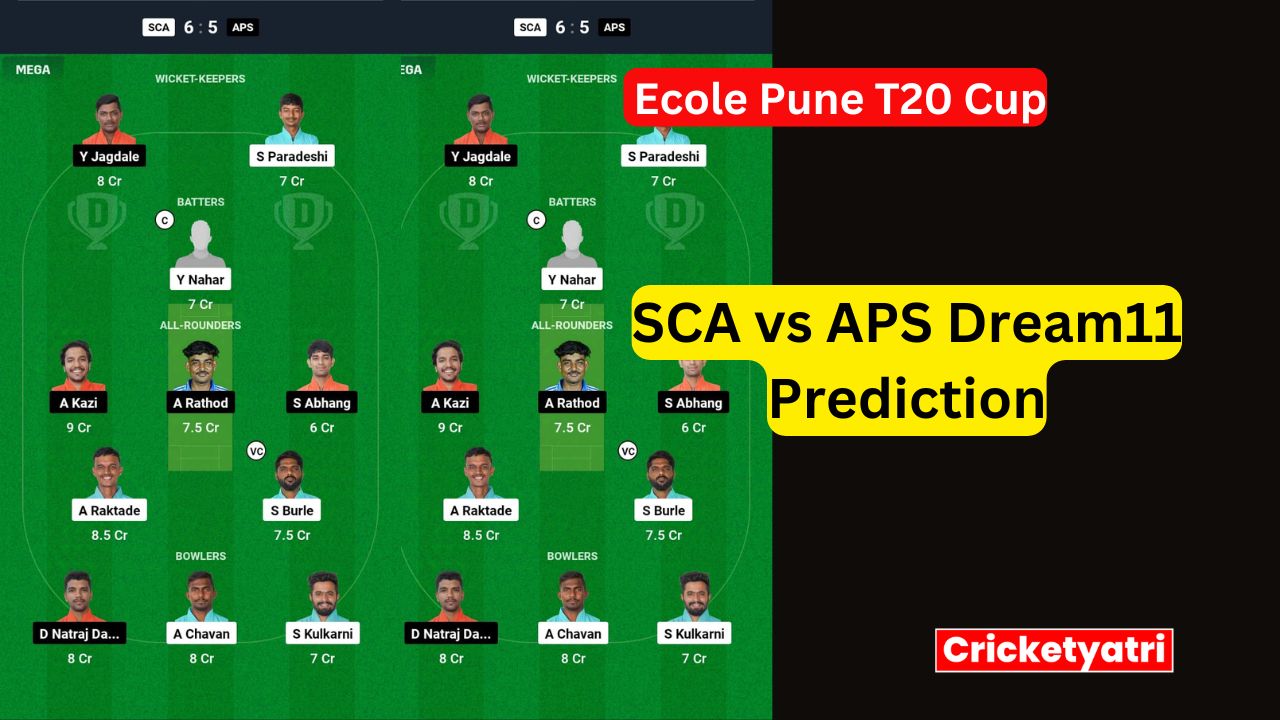 SCA vs APS Dream11