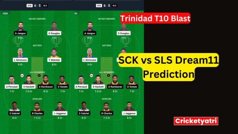 SCK vs SLS Dream11