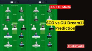 SCO vs GU Dream11