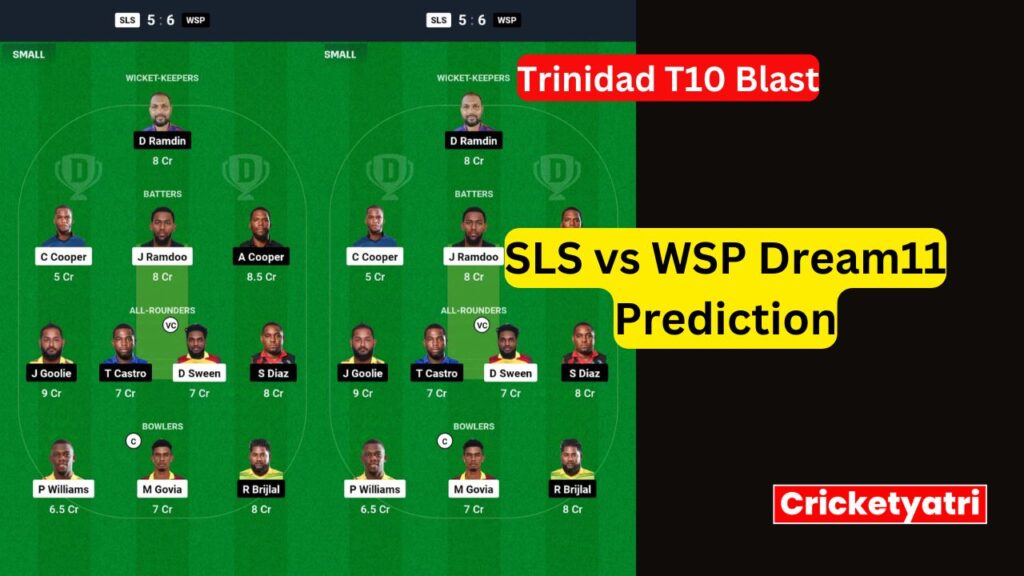 SLS vs WSP Dream11