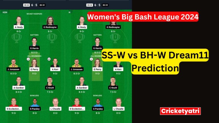 SS-W vs BH-W Dream11