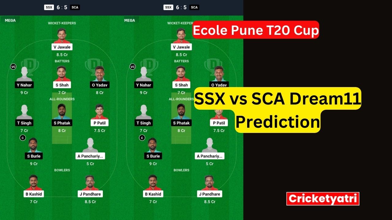 SSX vs SCA Dream11