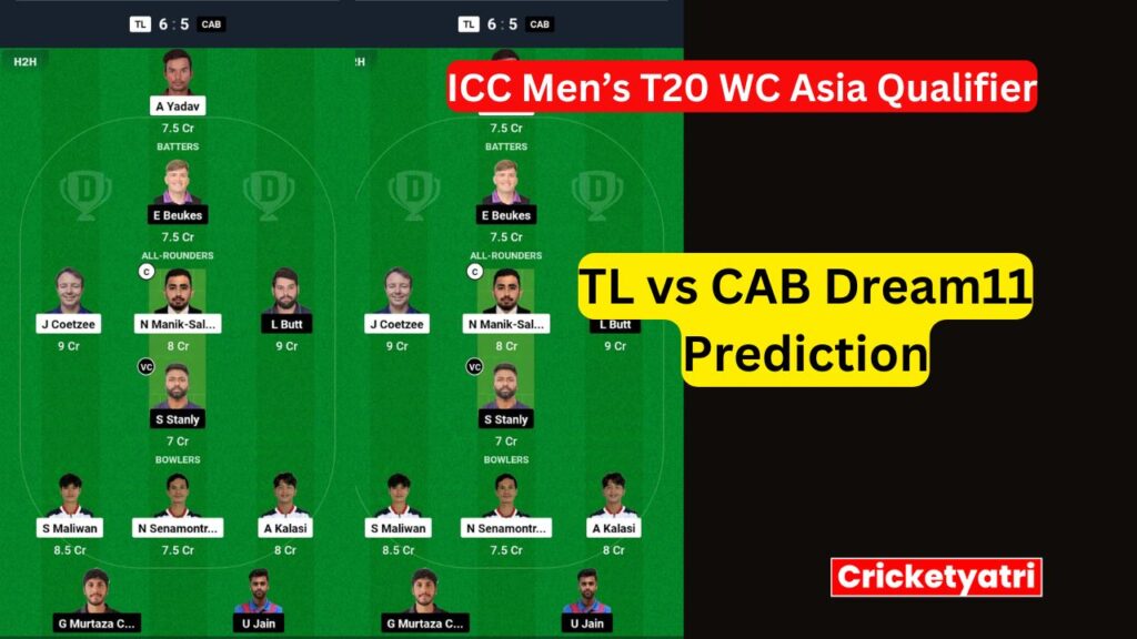 TL vs CAB Dream11