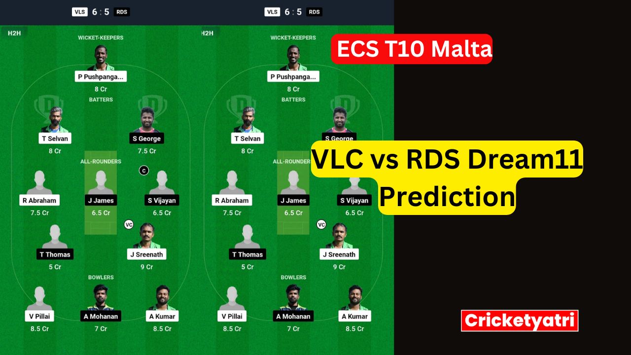 VLC vs RDS Dream11