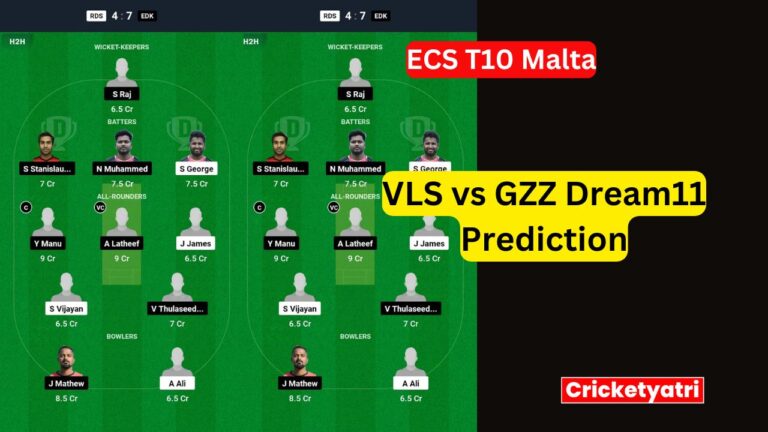 VLS vs GZZ Dream11