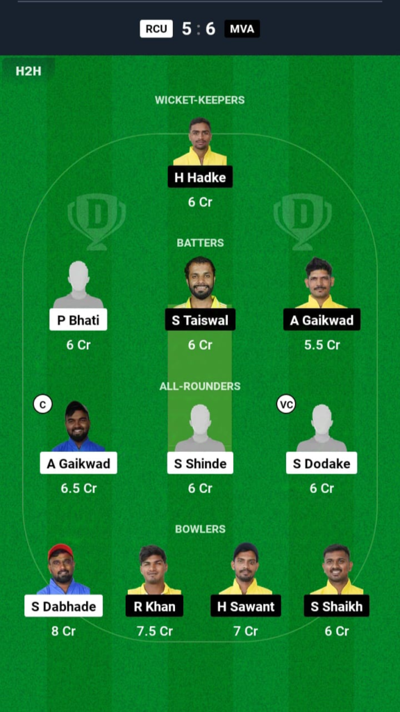 RCU vs MVA Dream11