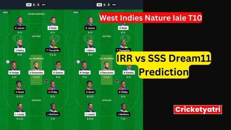 IRR vs SSS Dream11